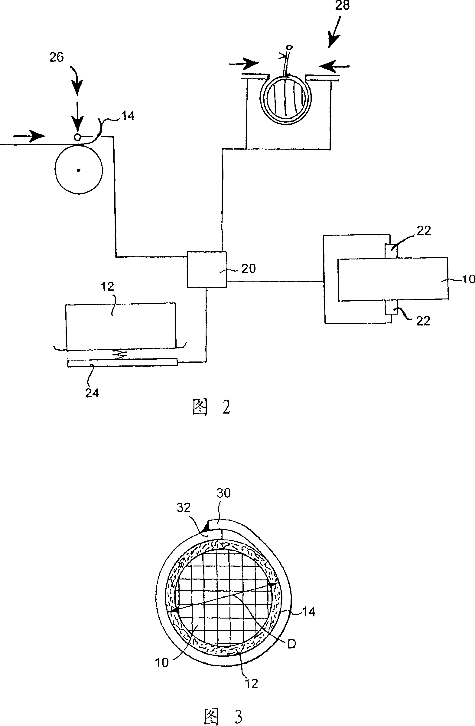 Method of producing exhaust-gas carrying devices, in particular exhaust-gas cleaning devices