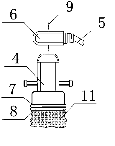 Acupuncture rehabilitation training device for dysphagia of Parkinson's disease