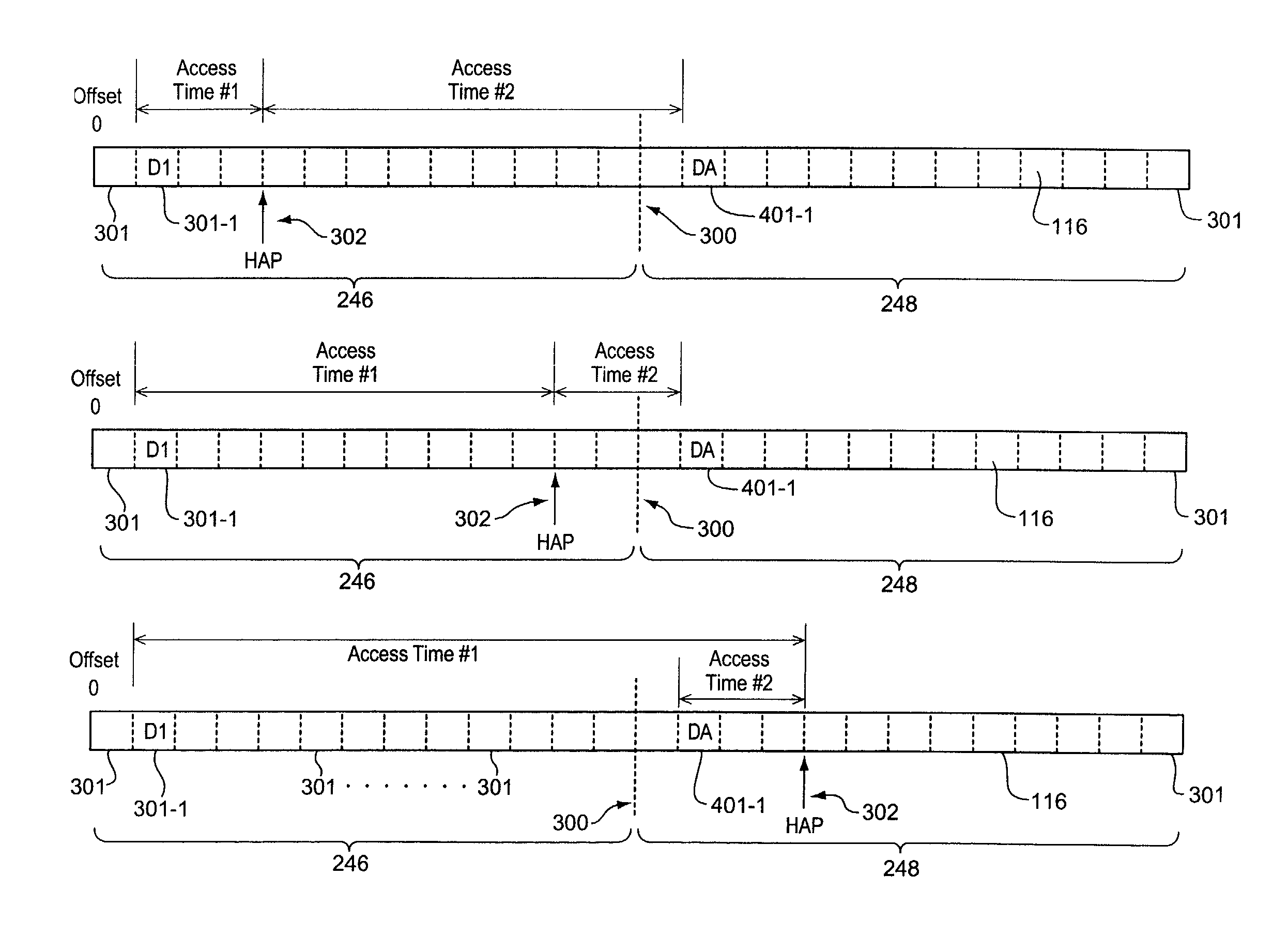 System and method for reducing latency for serially accessible media