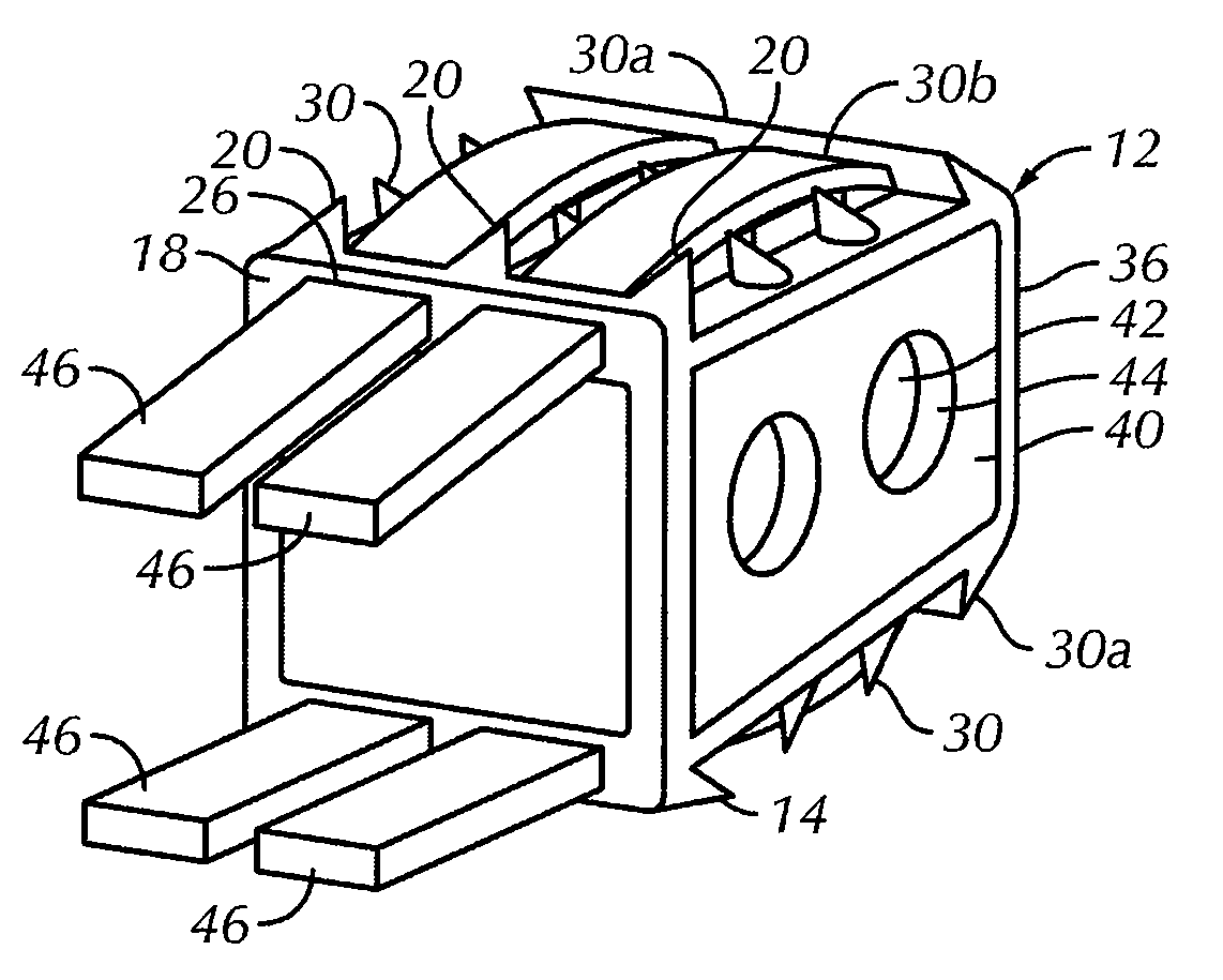 Cervical fixation device