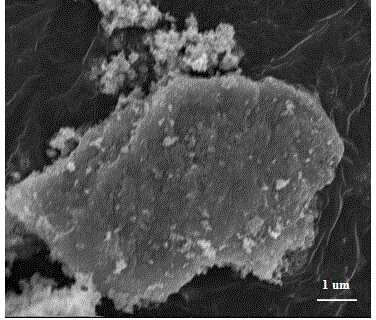 Preparation method for nano-zinc oxide modified graphene hybrid material