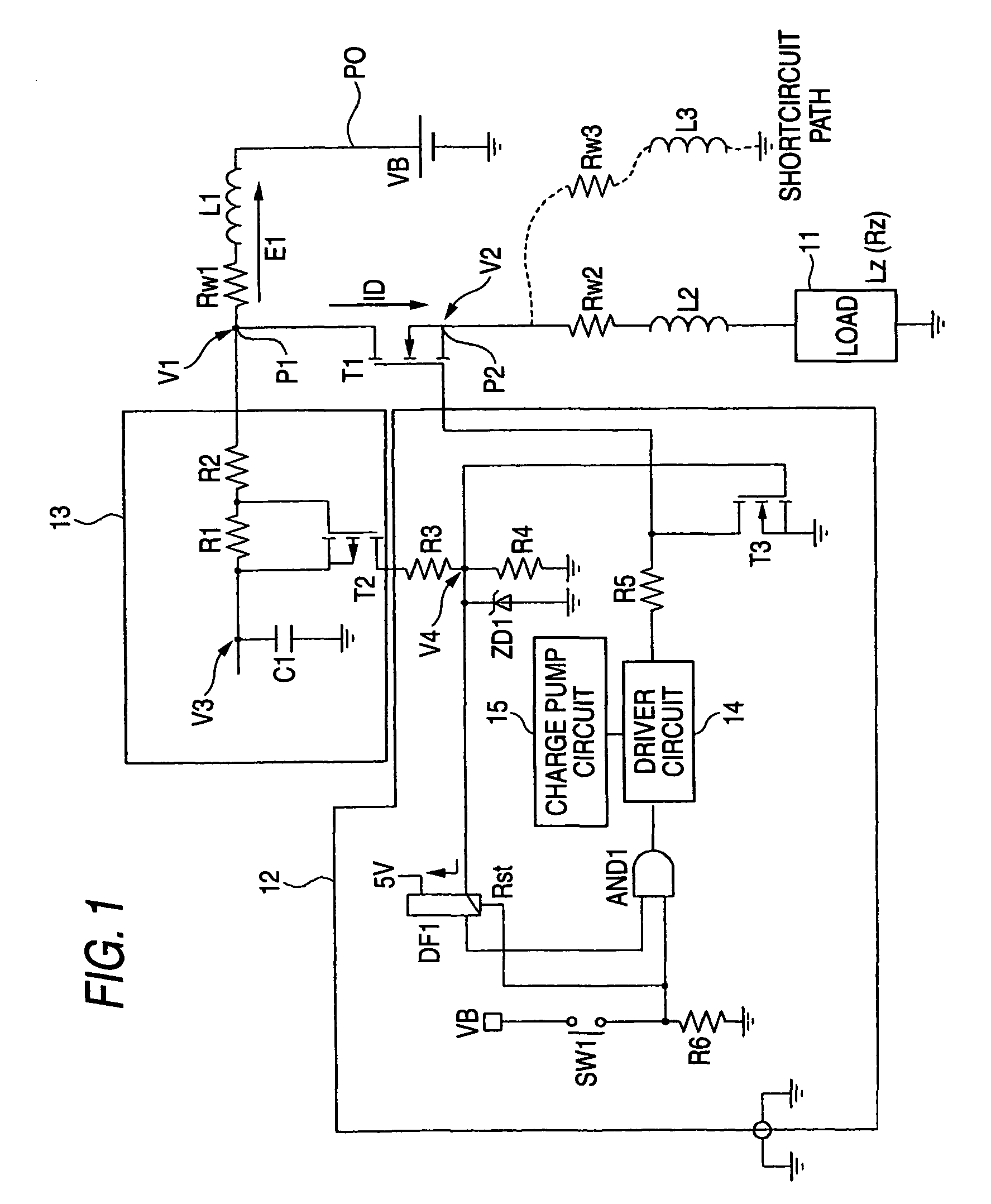 Control apparatus of semiconductor switch