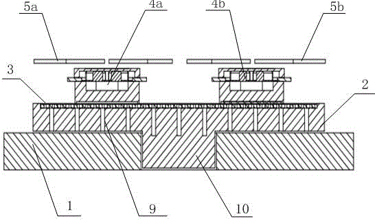 Vector arc stage switching method and device for double rotary balance mass-based dynamic magnetic steel type magnetic levitation workpiece stages