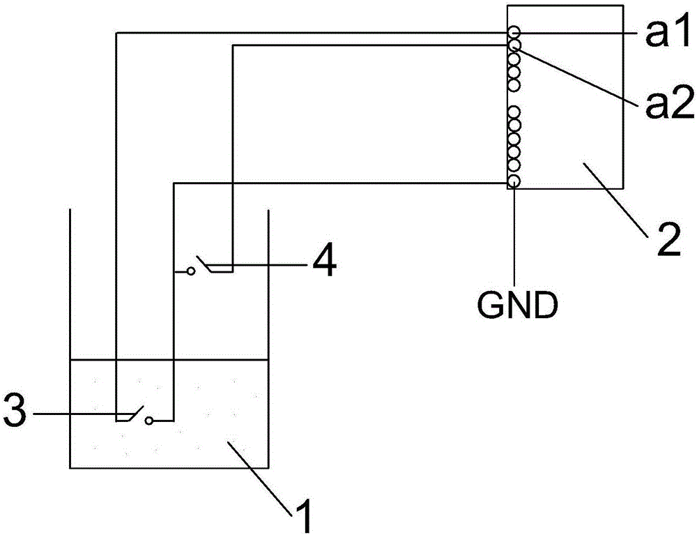 Intelligent water suction control device for water towers