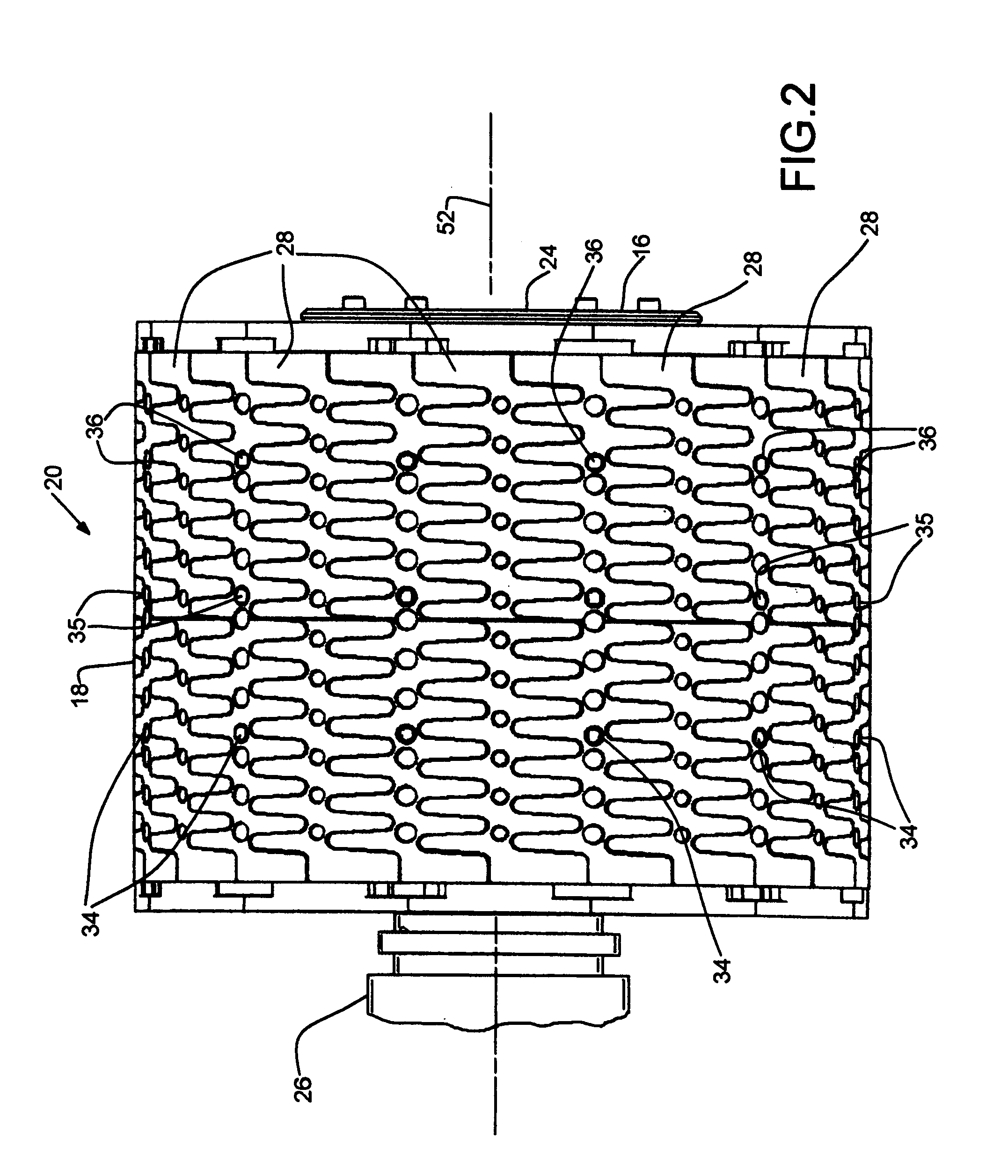 Transfer ring or drum apparatus having adjustable circumference