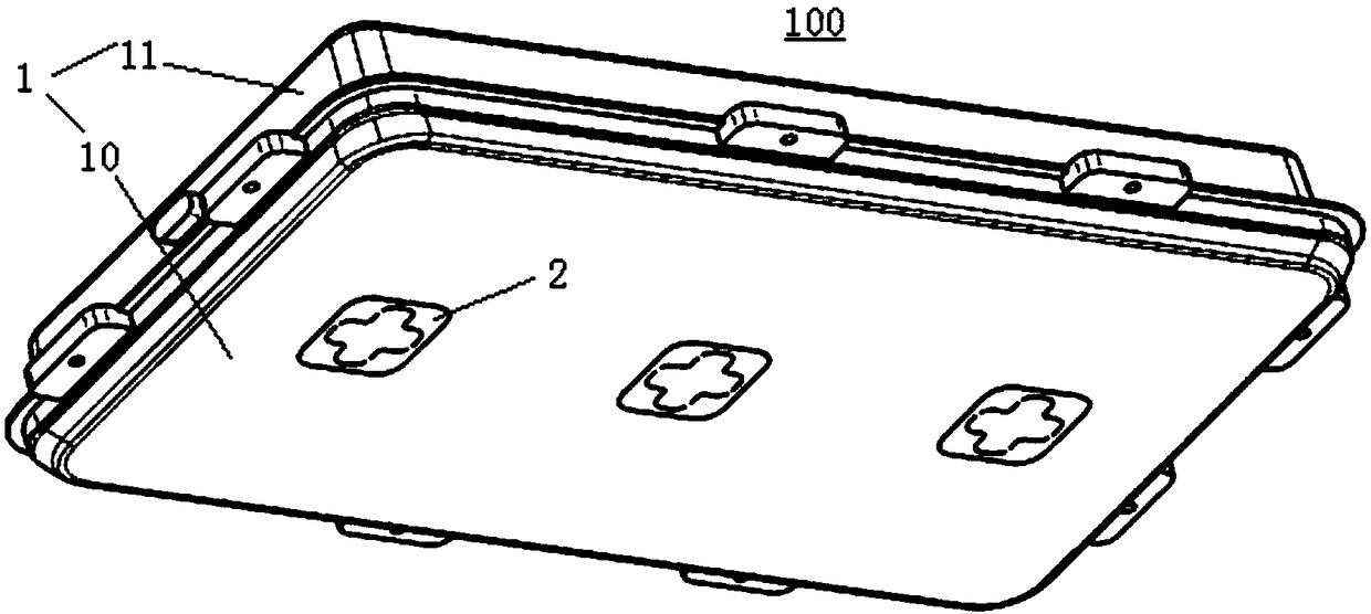 Battery pack and vehicle with same