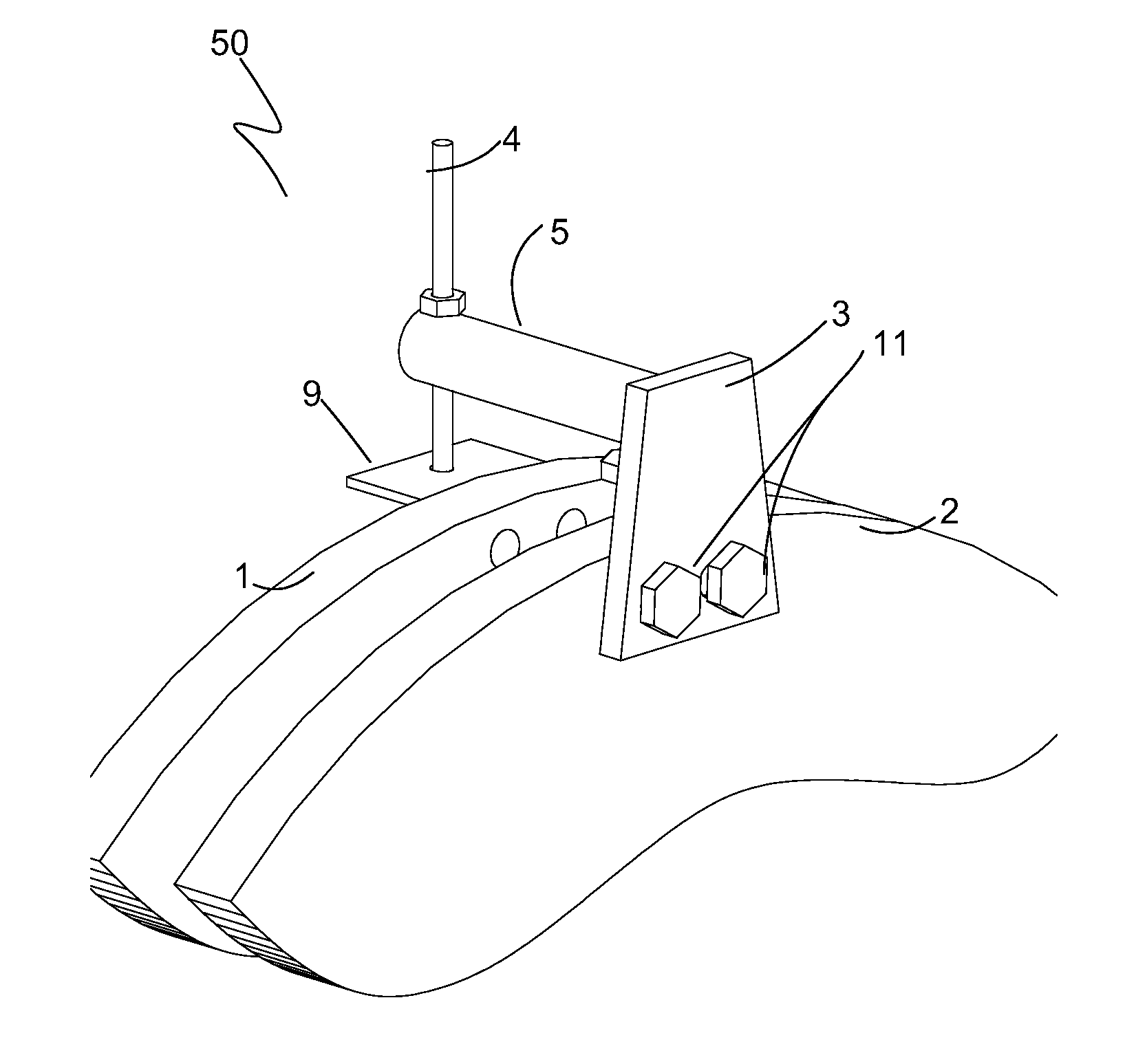 Alignment tool for a manway cover