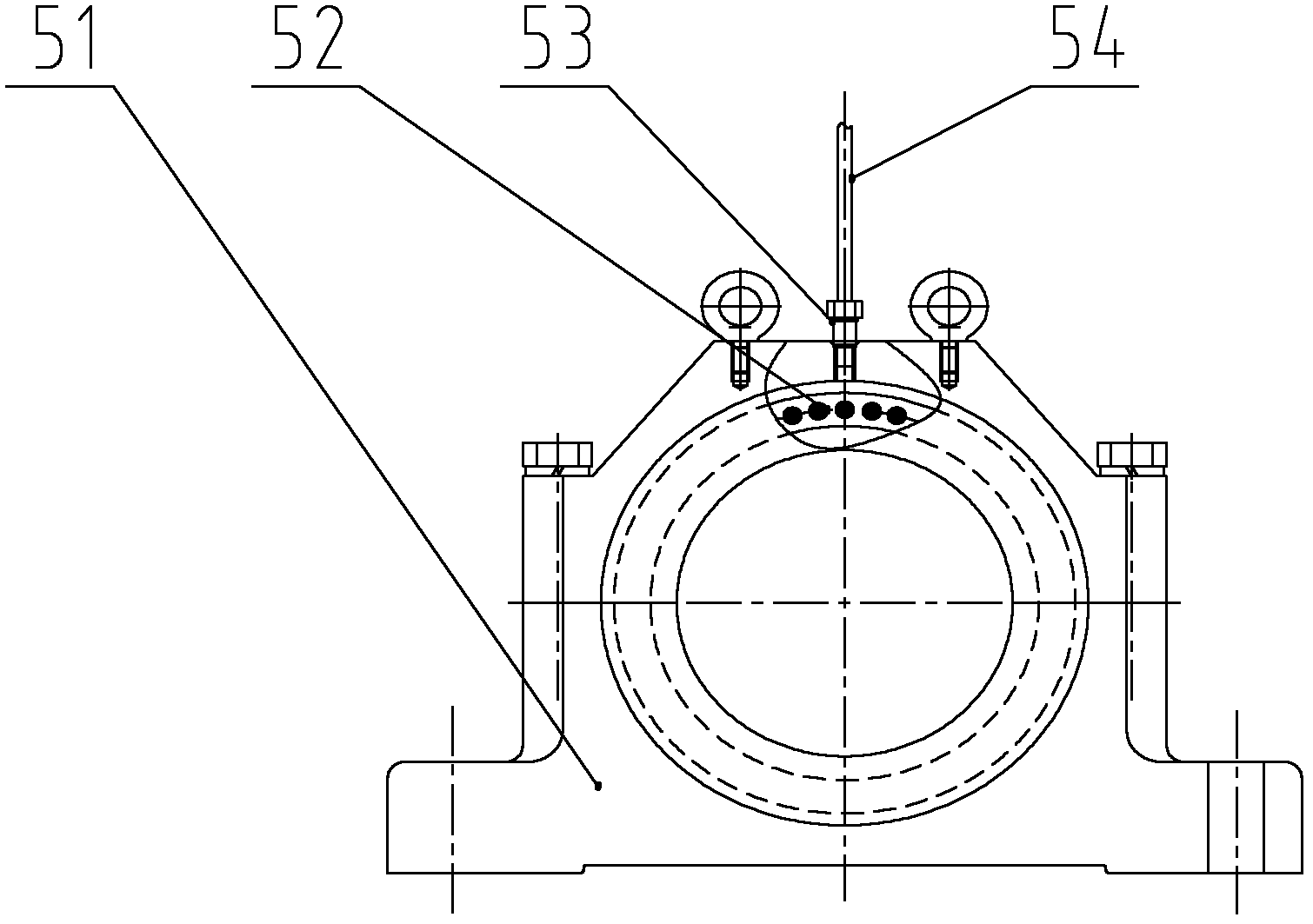 Crushing system of single-side driven grate cleaning crusher