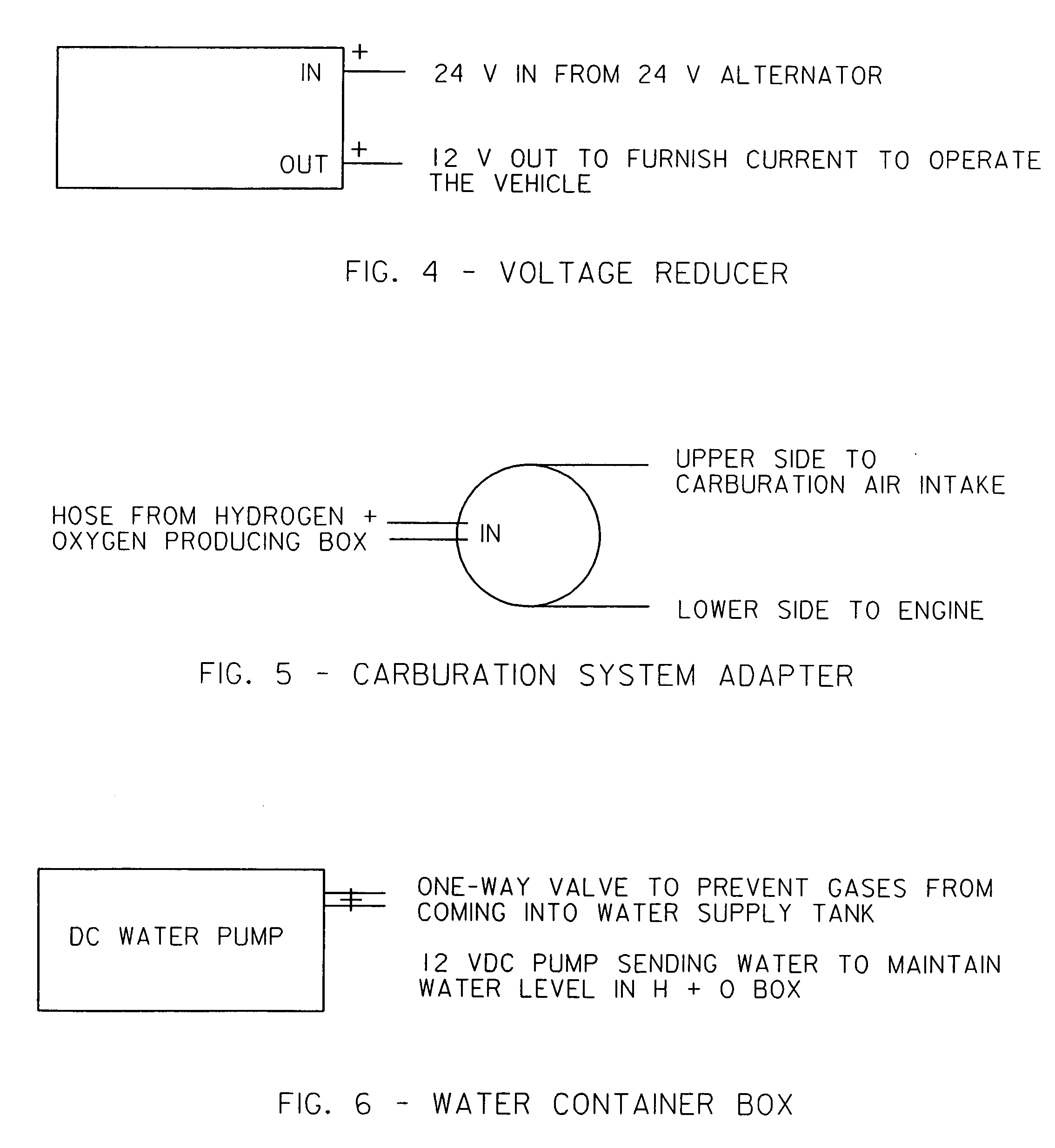 Water fuel convertor