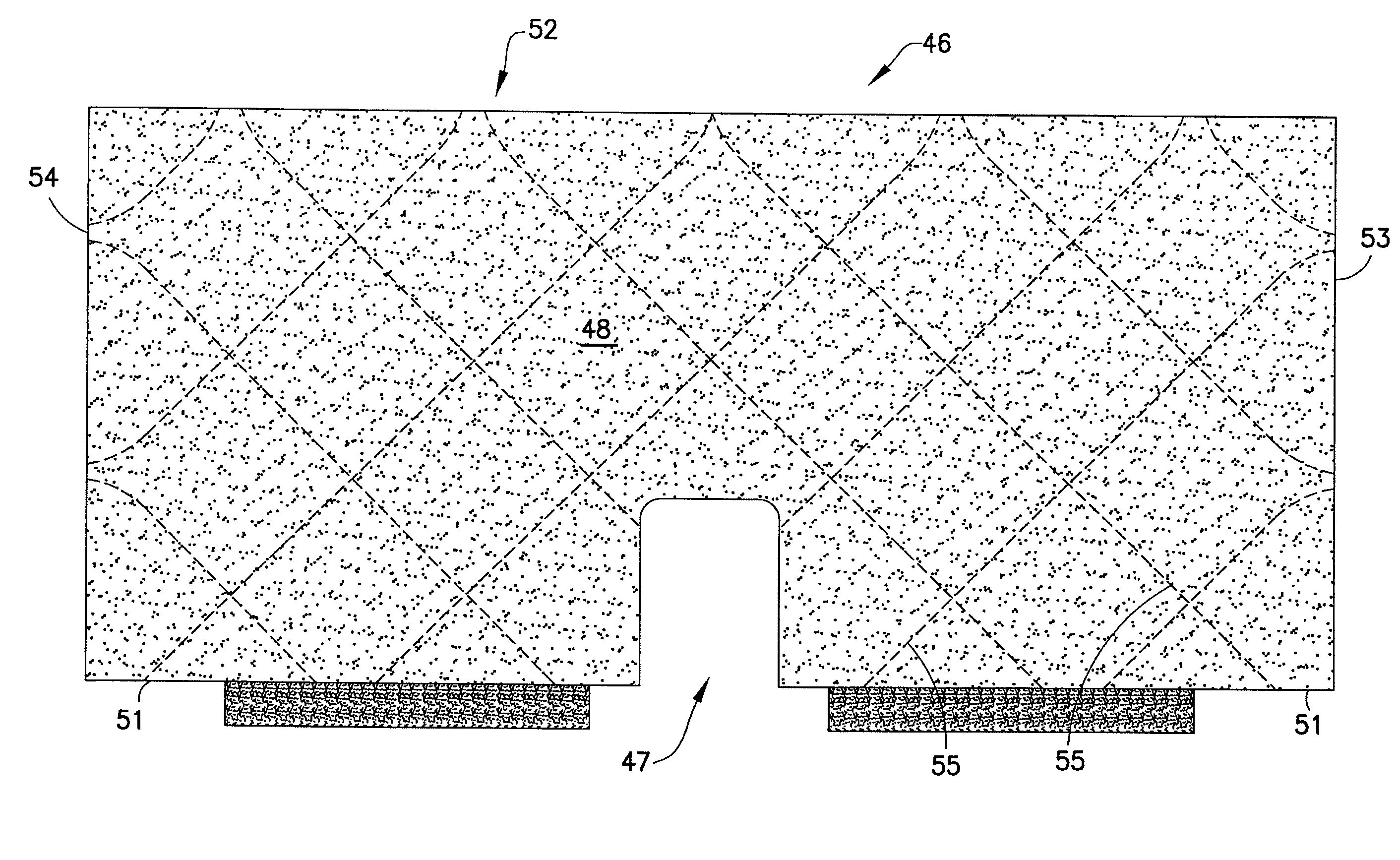 Quilted Fabric Towel Steam Pocket For A Steam Appliance