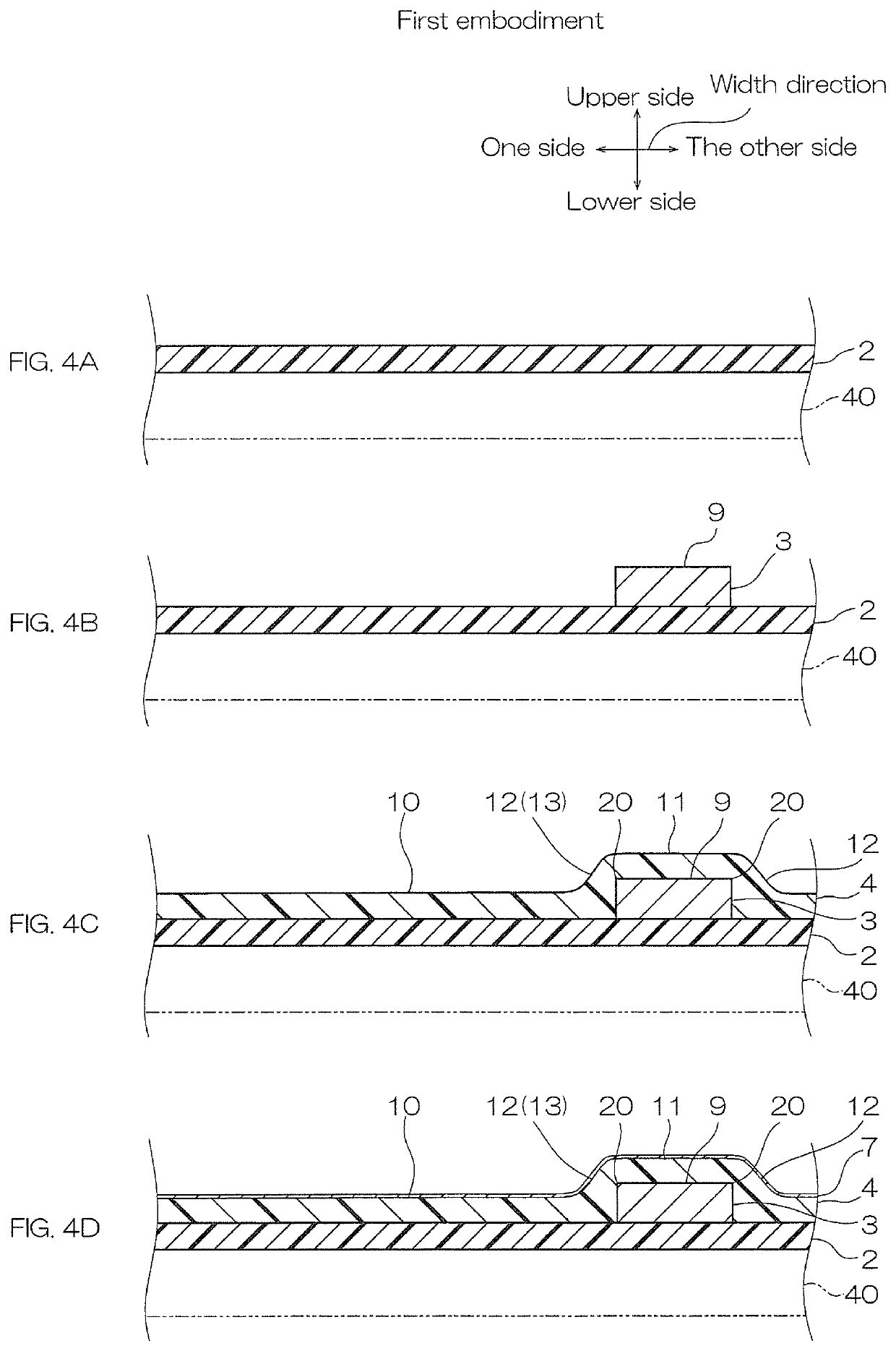 Method for producing wired circuit board