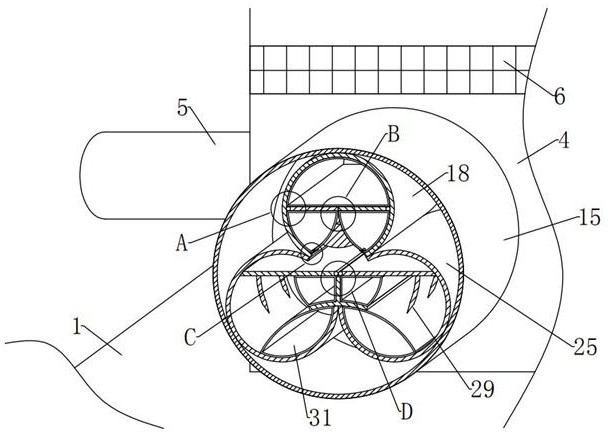 Water conservancy ecological engineering desilting device