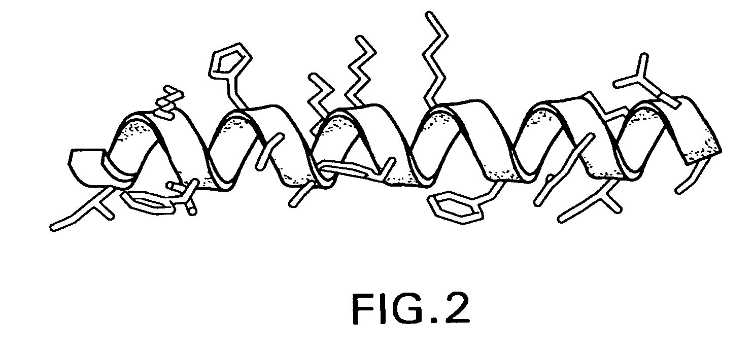 Facially amphiphilic polymers and oligomers and uses thereof