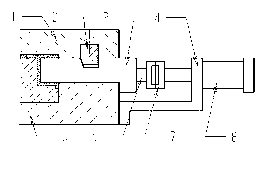 Hydraulic slide mechanism