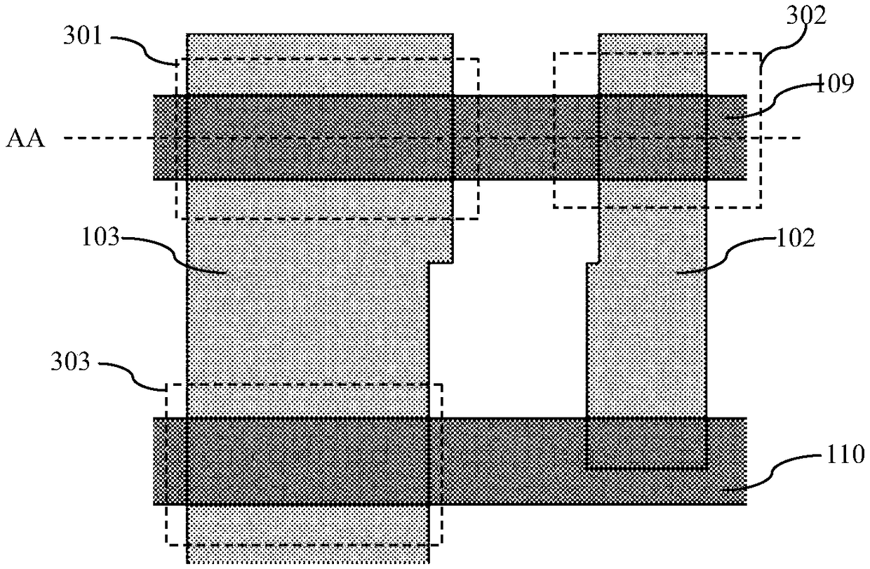 Semiconductor integrated circuit with HKMG