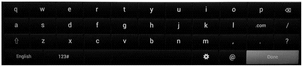 Intelligent television keyboard input control method and intelligent television