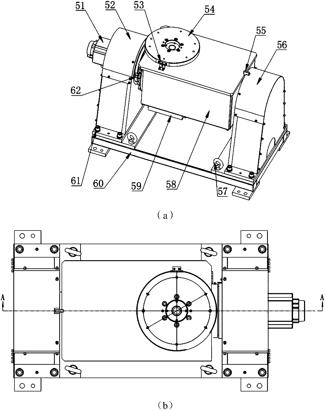 Multi-axis linkage spraying device and spraying method for thermal barrier coating on surface of special-shaped structural member