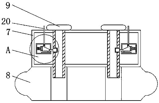 Metal hose for automobile exhaust