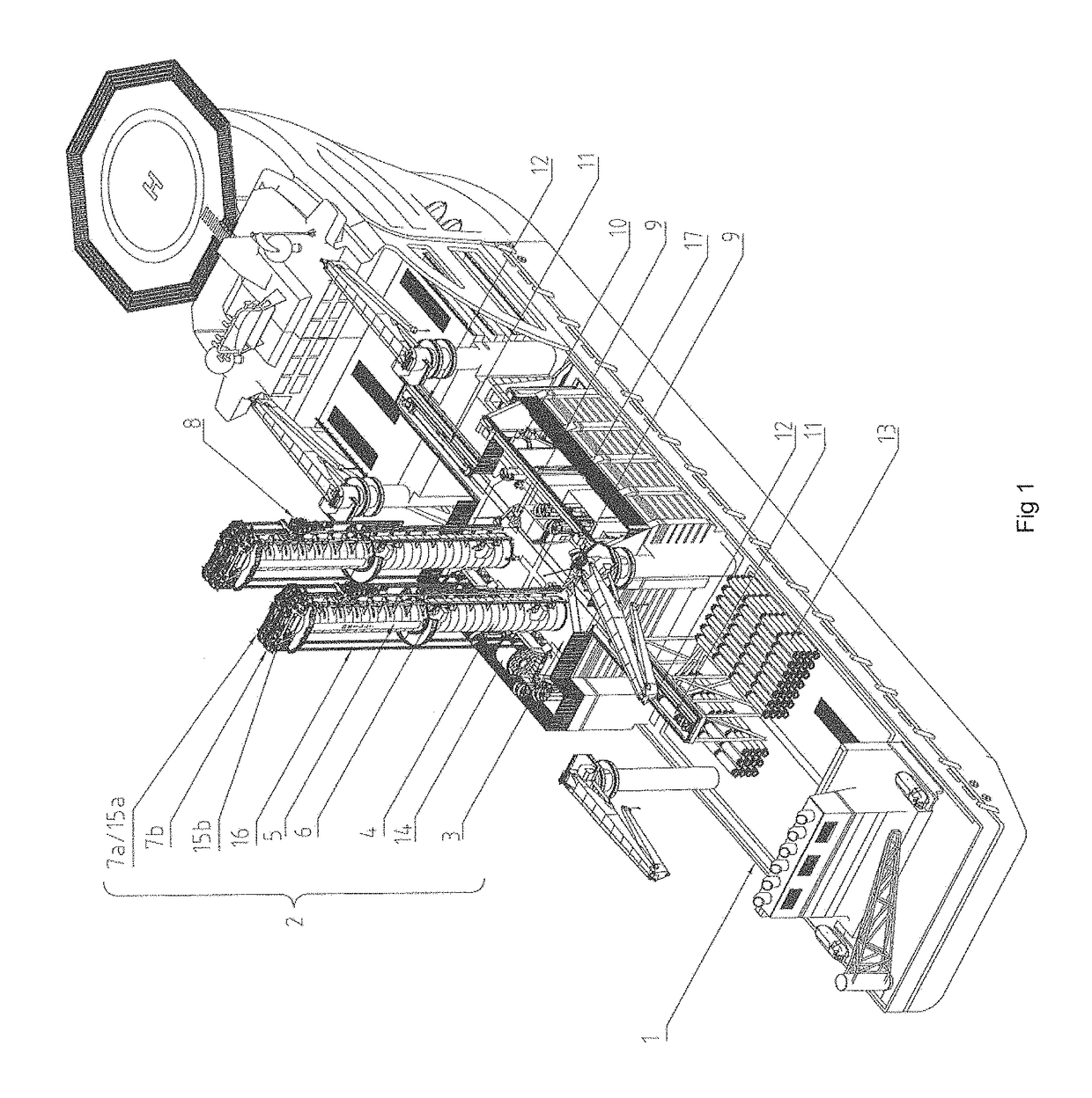 Drilling rig arrangement