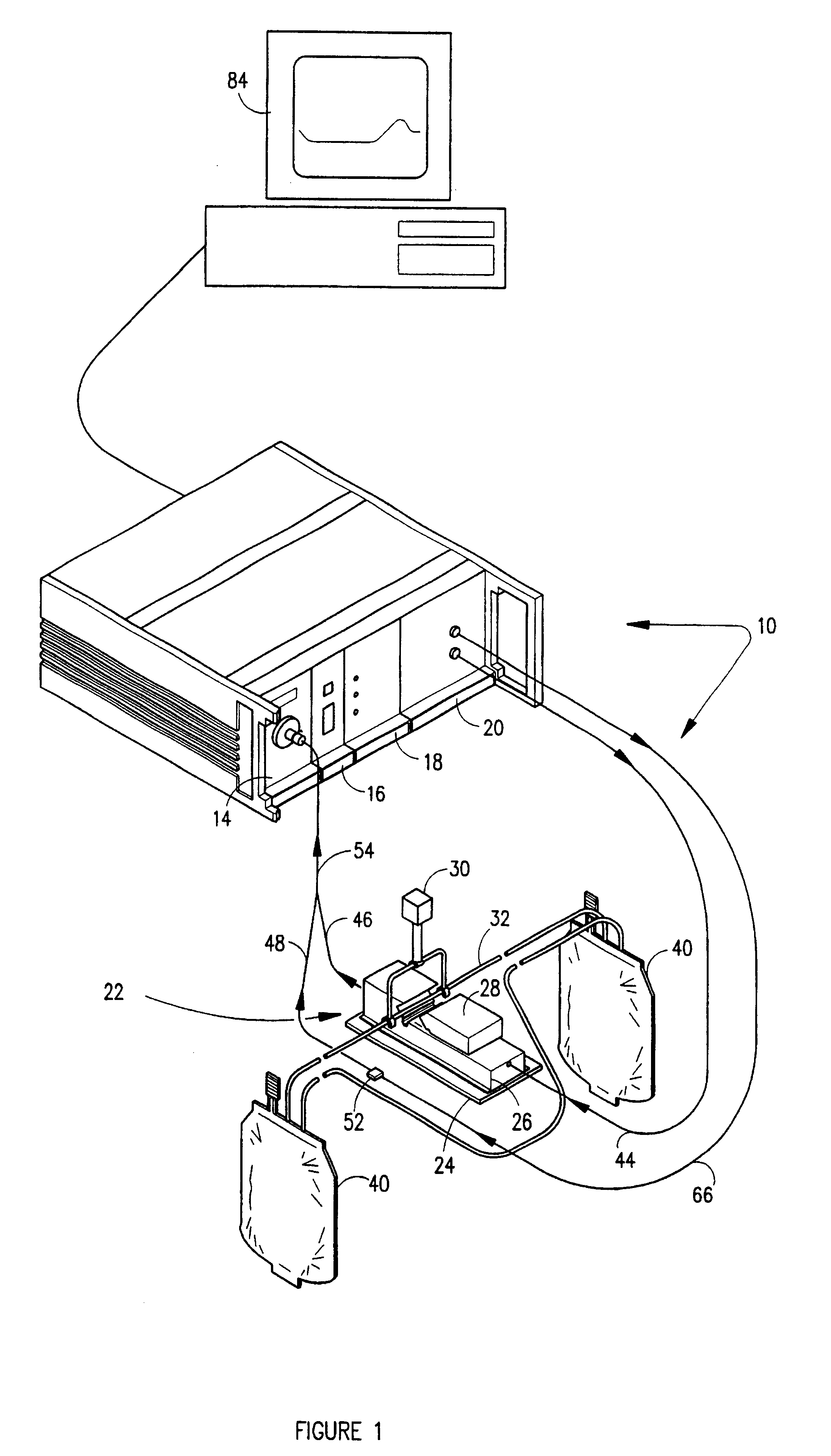 Method and apparatus for screening plasma for interferents in plasma from donor blood bags