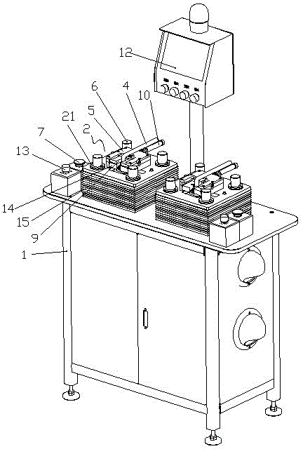 Installation mechanism for implementing installation of valve rod and valve body