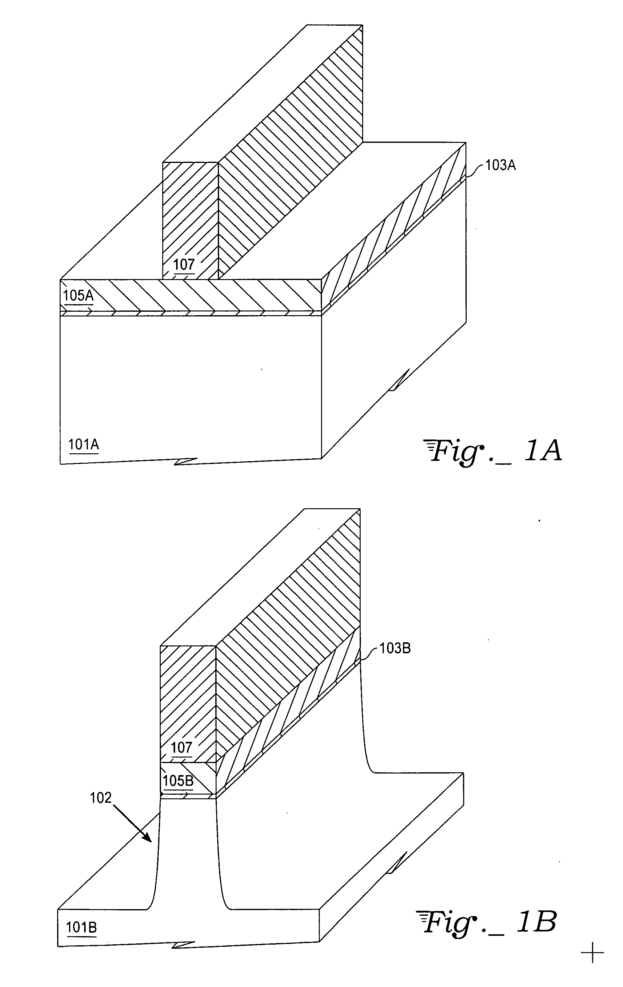 FinFET transistor fabricated in bulk semiconducting material