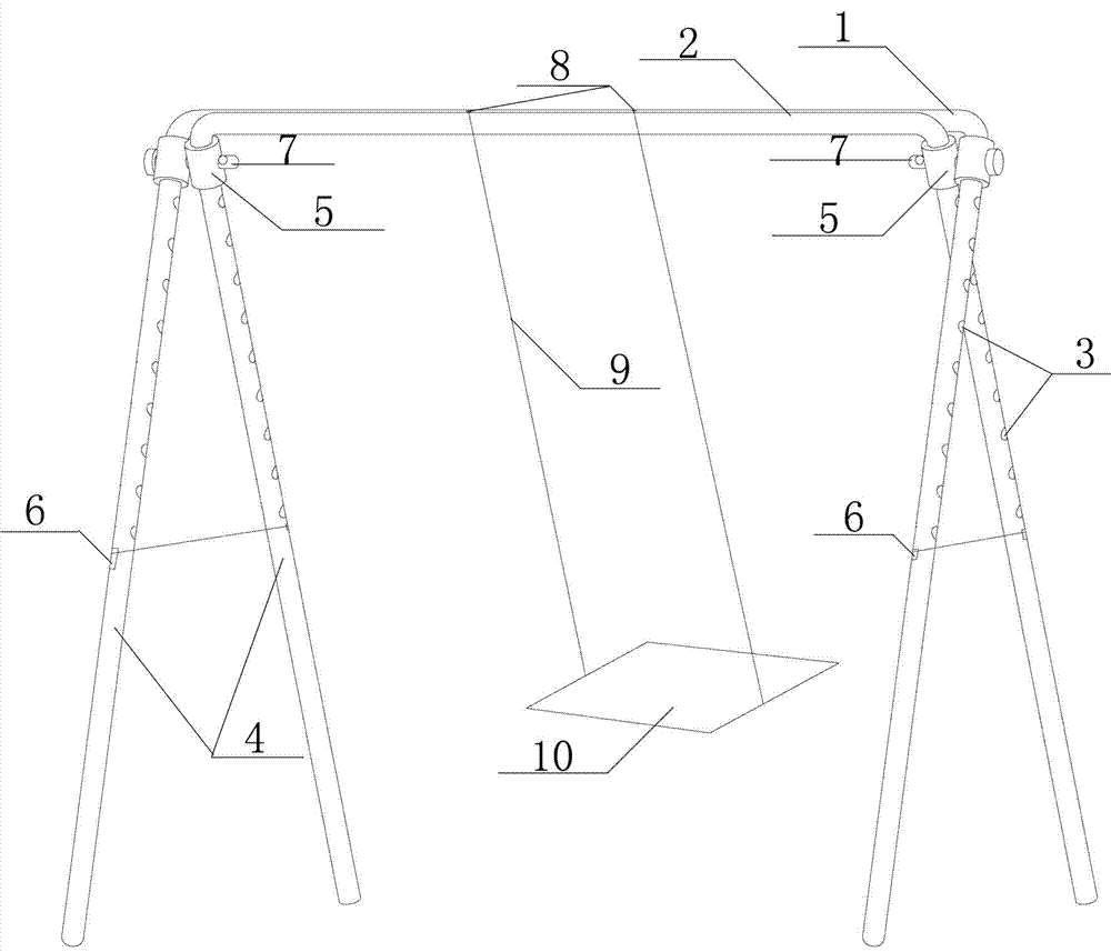 Multifunctional clothes airing frame