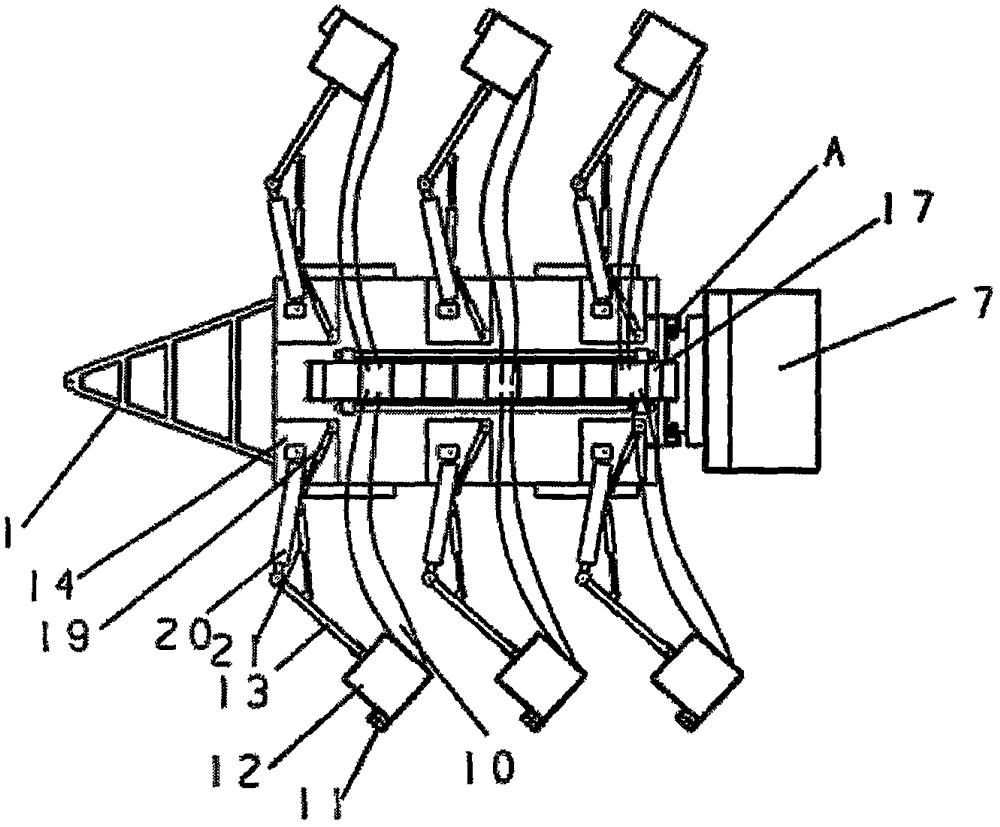 Split orchard picking platform