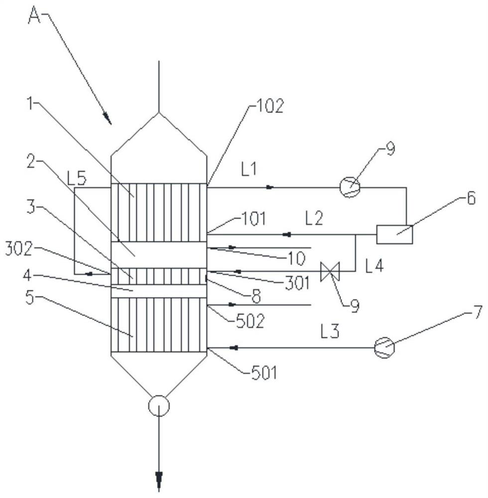 A kind of activated carbon analysis tower and activated carbon analysis method