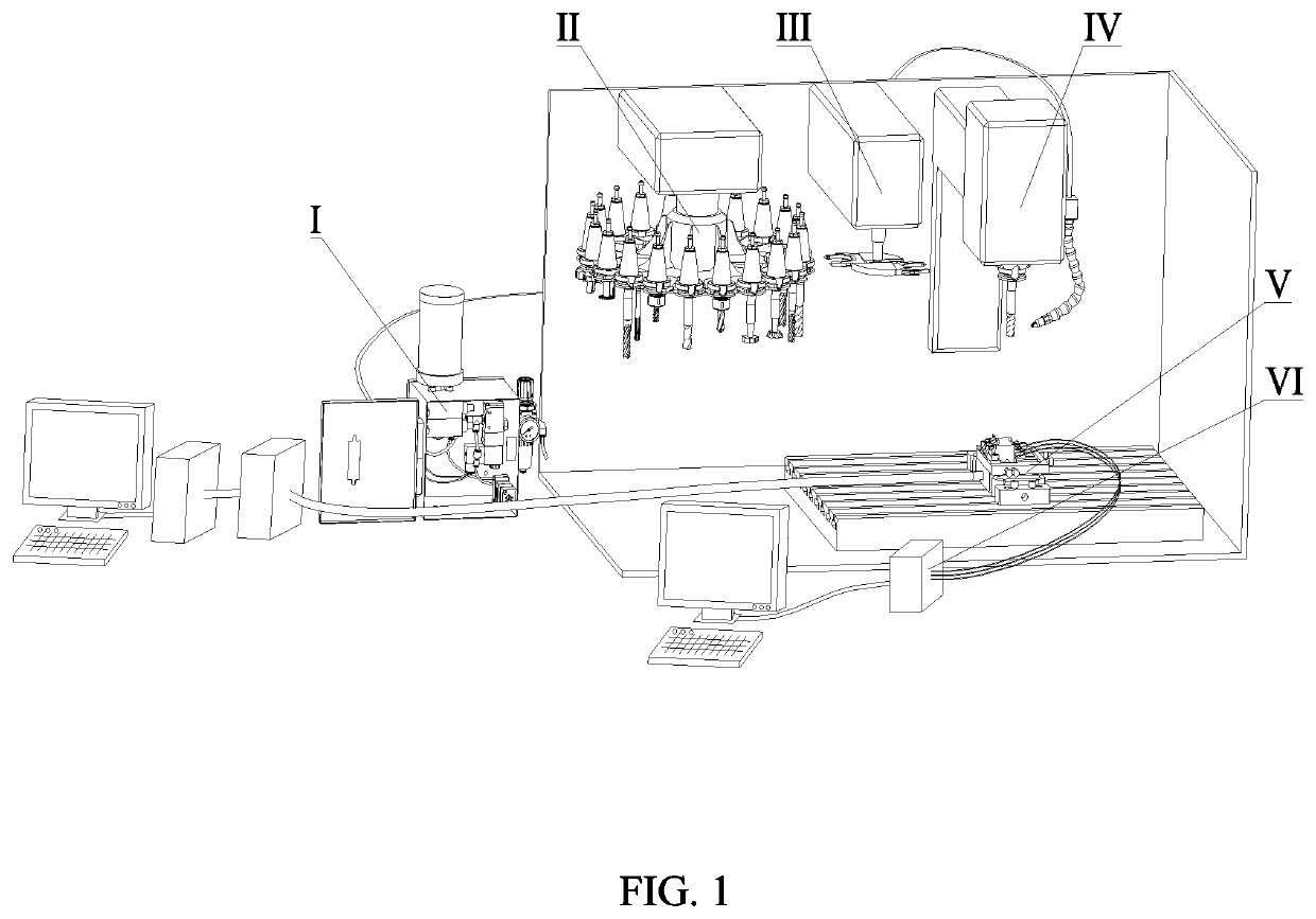 Milling tool device for auxiliary chip breaking and tool system for auxiliary chip breaking under different lubricating conditions