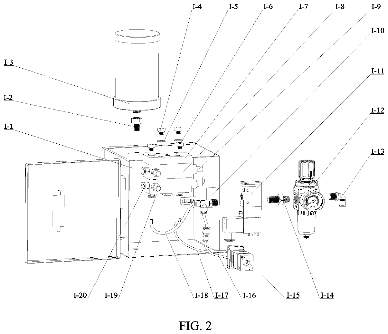 Milling tool device for auxiliary chip breaking and tool system for auxiliary chip breaking under different lubricating conditions