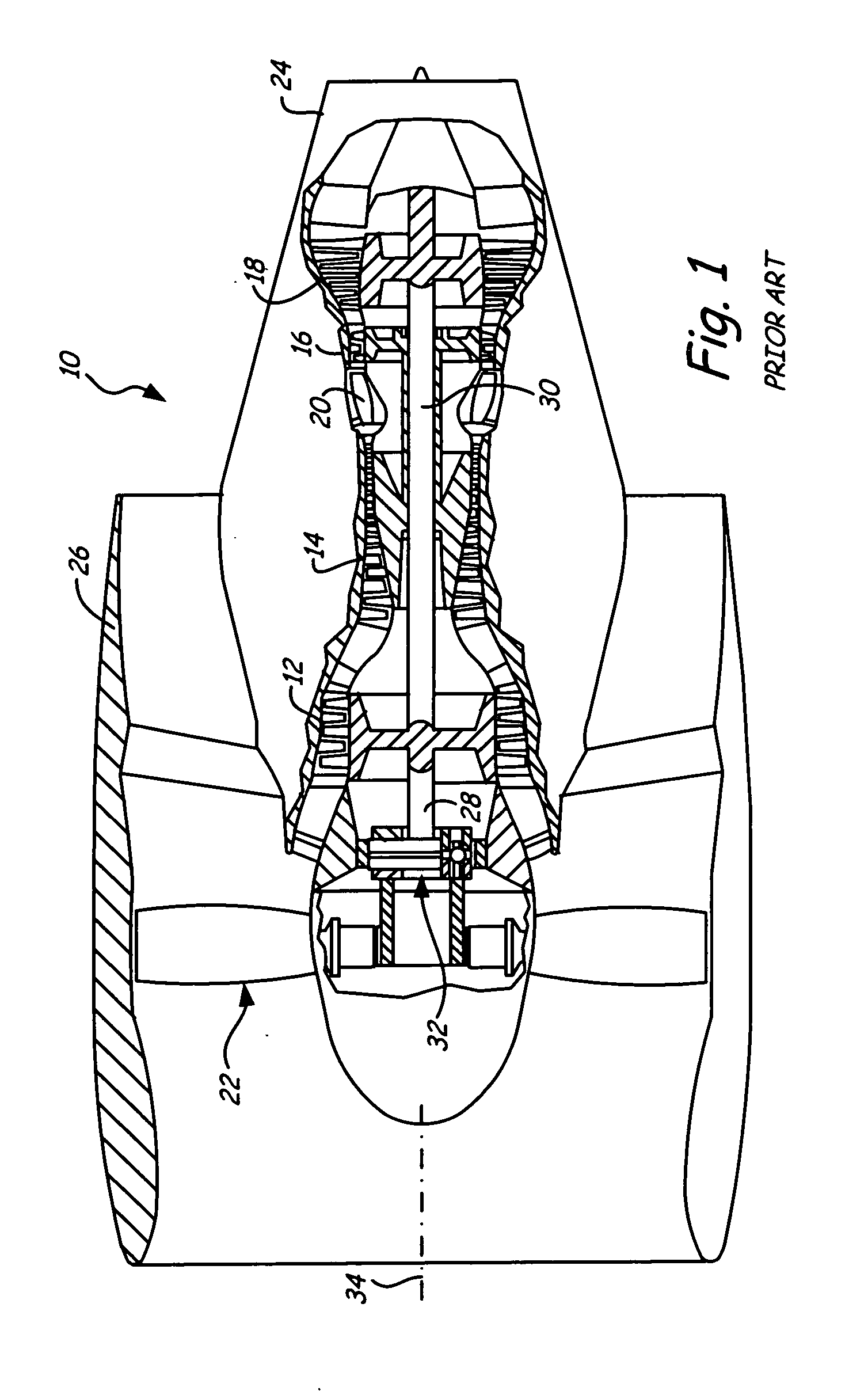 Epicyclic gear train integral sun gear coupling design