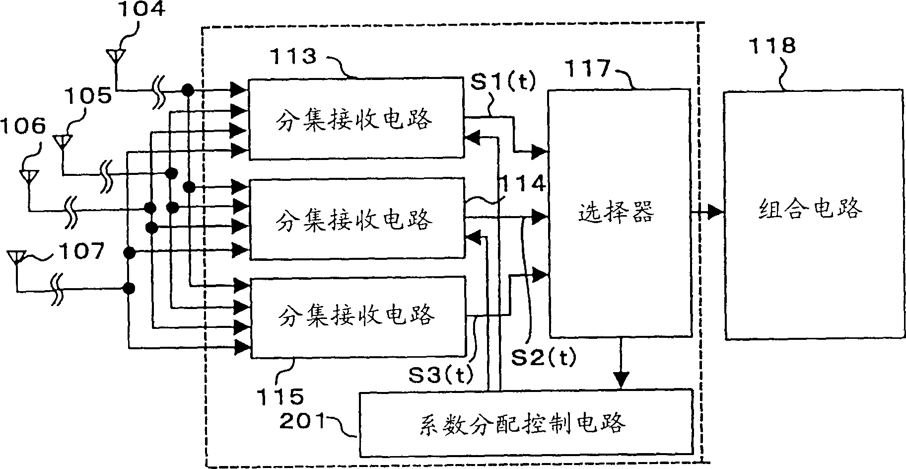 Method of directional reception using array antenna, and adaptive array antenna unit