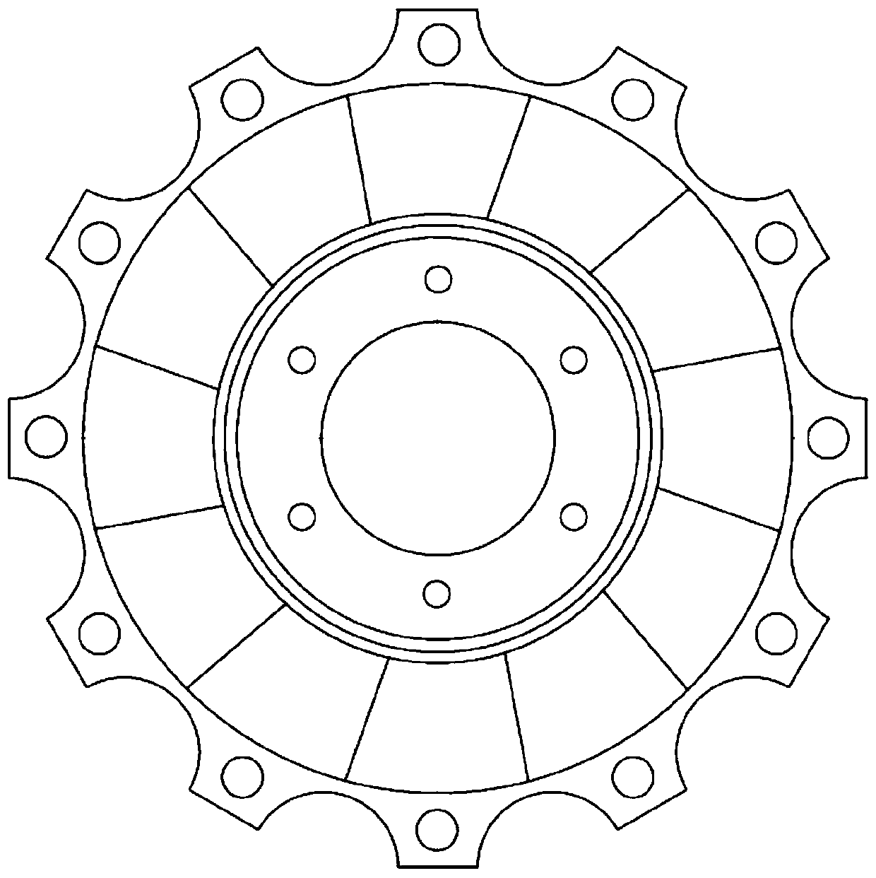 Method for repairing turbine guide using laser additive