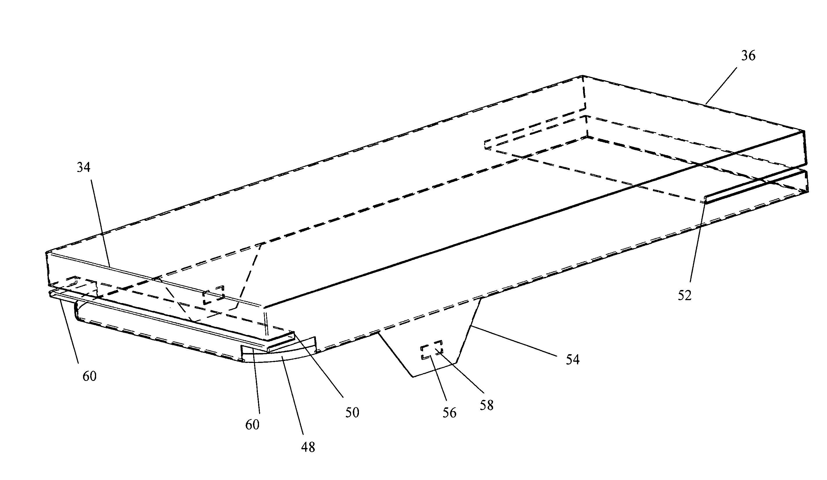 Mattress and bed deck cover