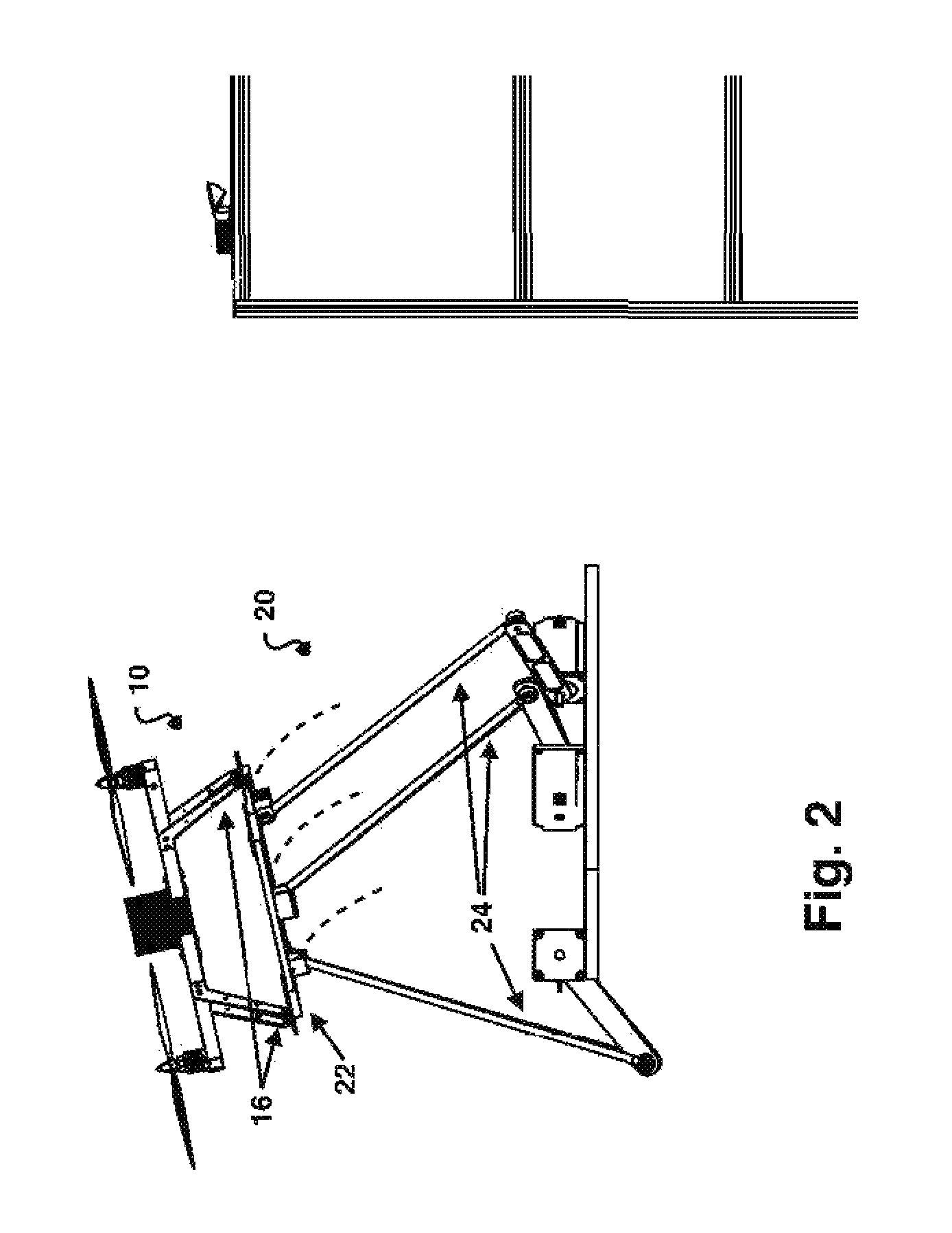 System for automatic takeoff and landing by interception of small UAVs