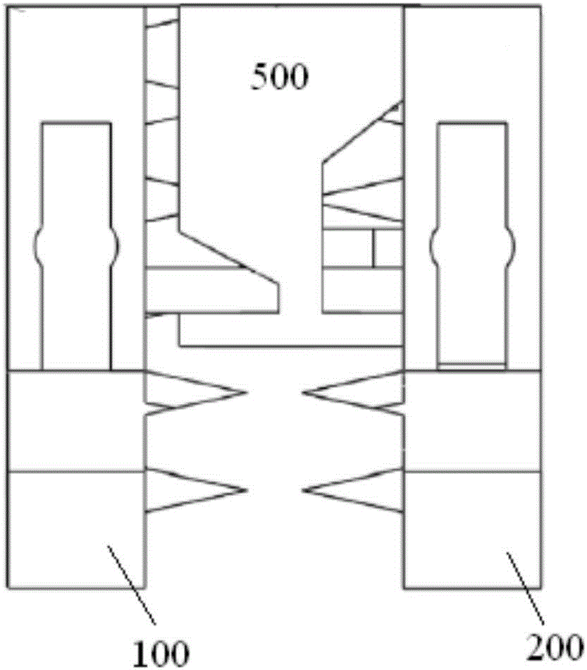 Interspinous fixation device