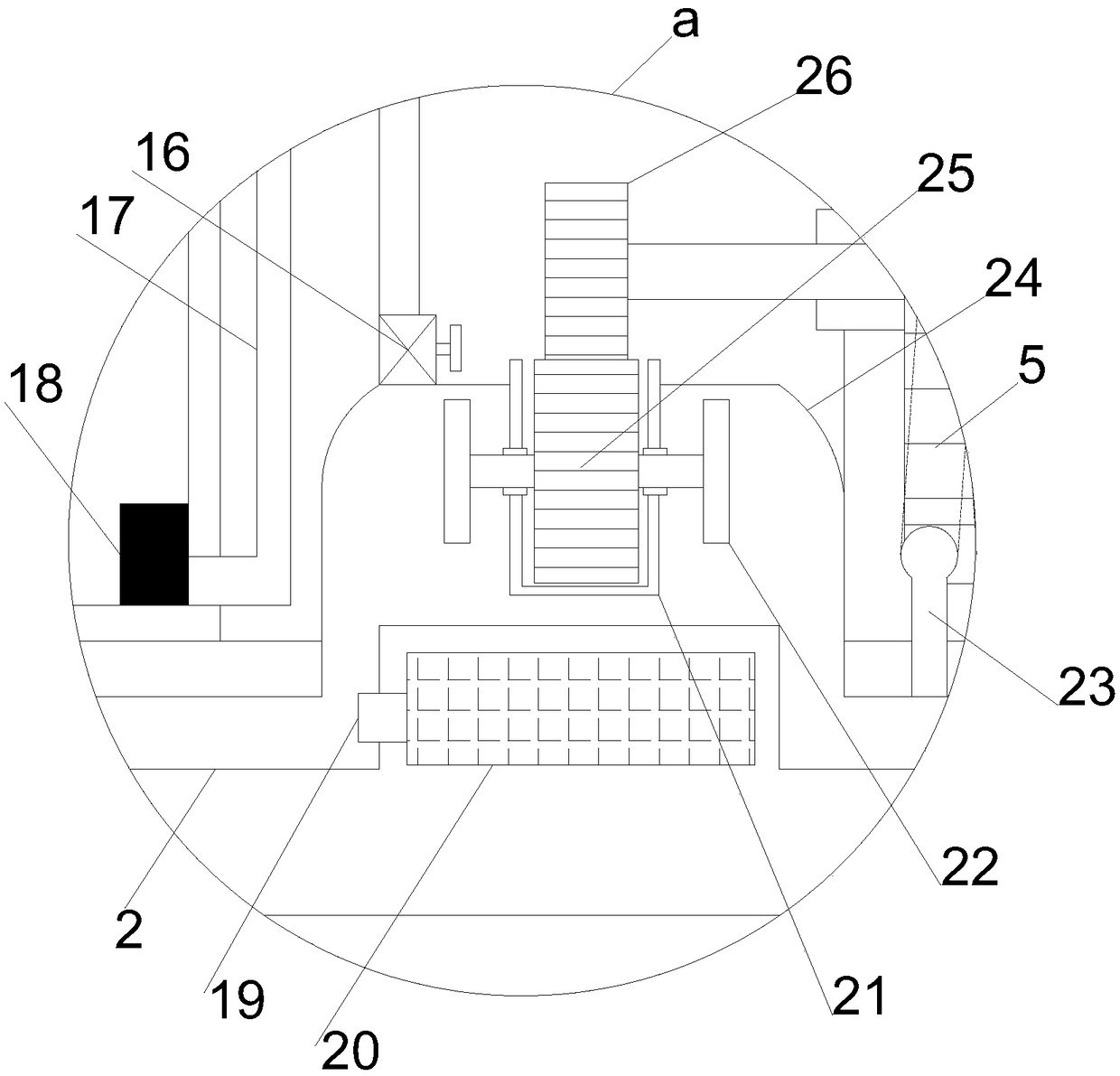 Closed type multi-heat-dissipation distribution box