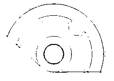 Final-forming forging mold of fan-shaped forging