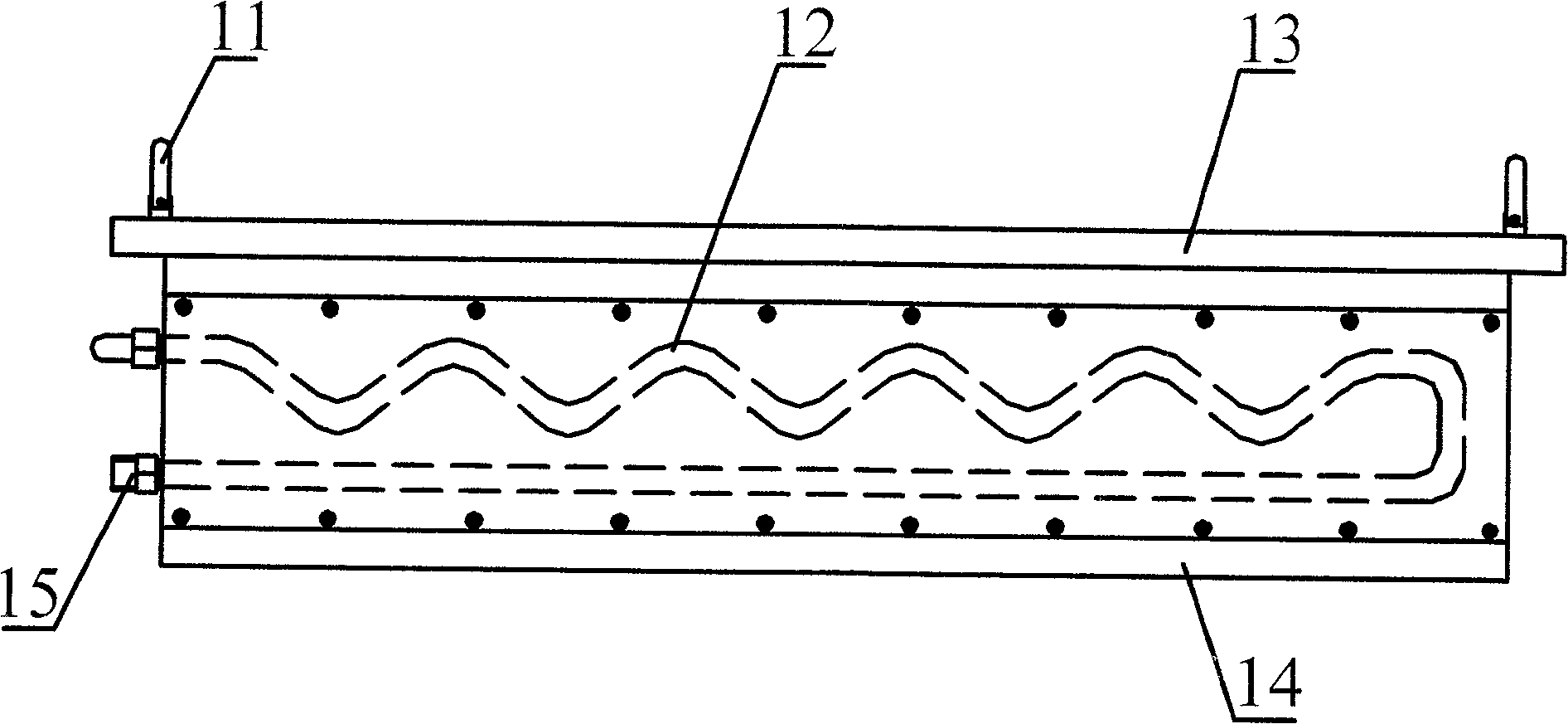 Cooling system of apparatus for measuring thickness / convexity