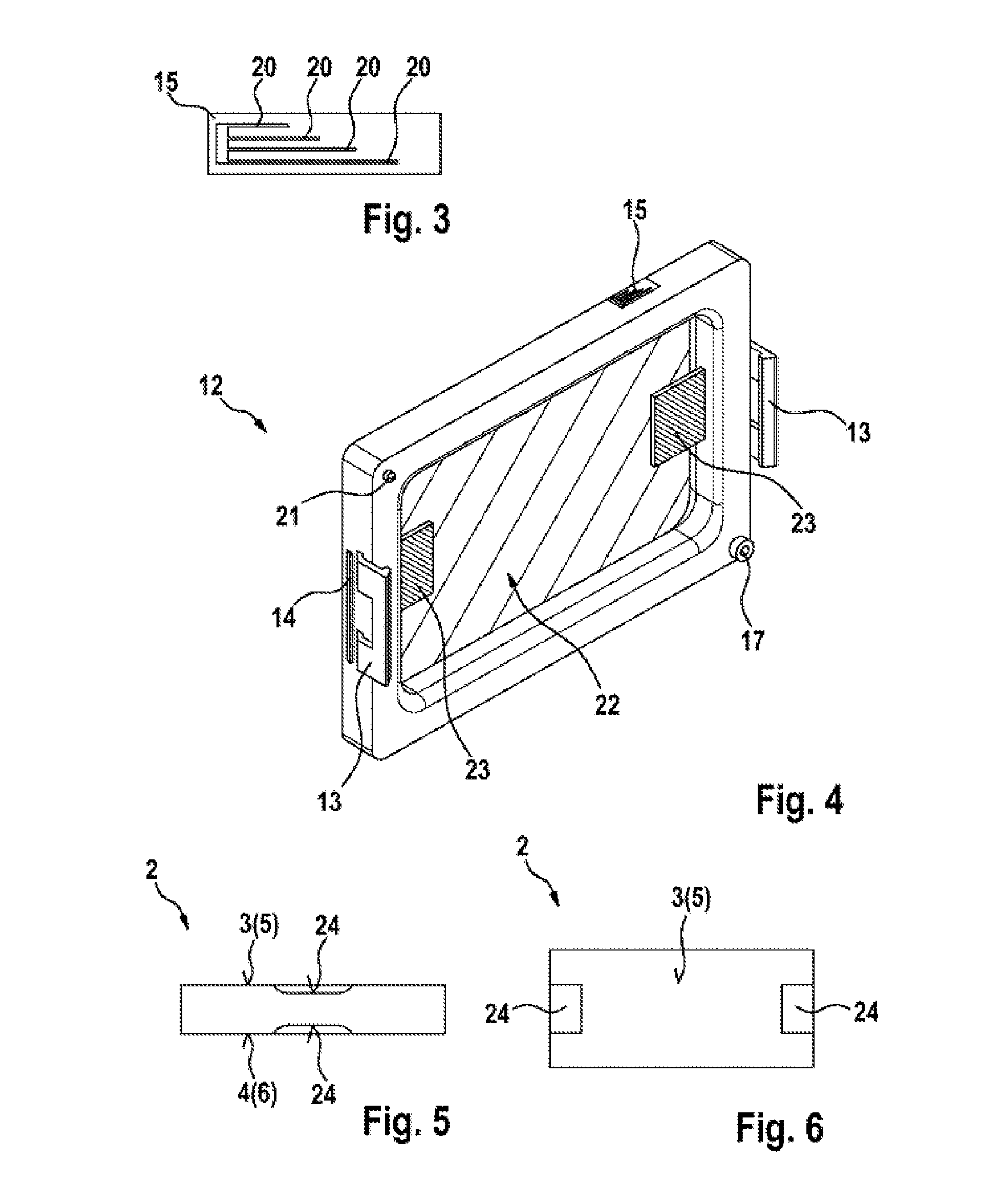 Energy storage unit having a plurality of galvanic cells, battery cell for an energy storage unit of this kind, and method for producing the battery cell