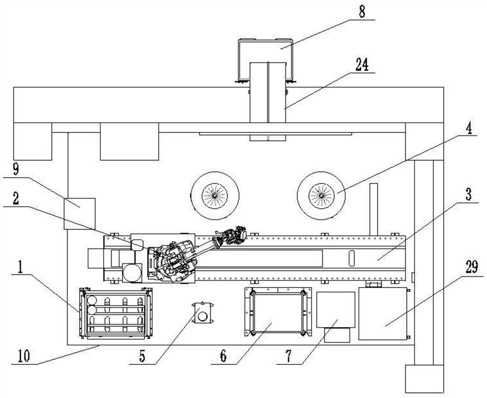 Full-automatic concrete impermeability detection system