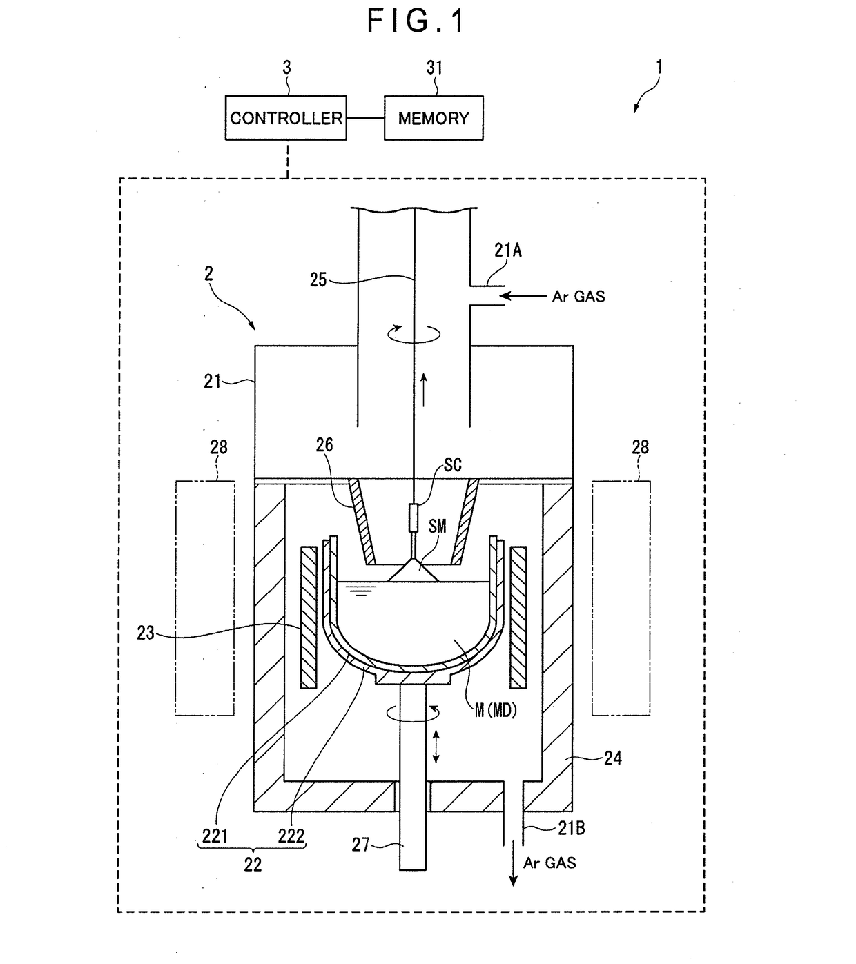 Method for producing silicon single crystal