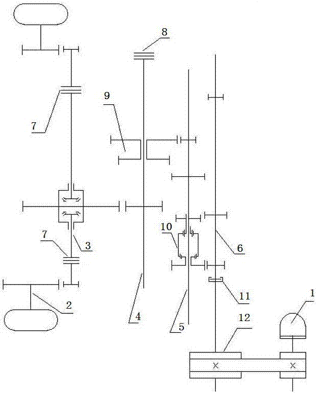 Two-speed hydraulic drive axle assembly for large grain combine harvester