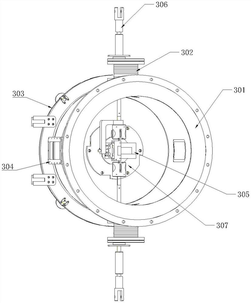 Aerodynamic and thermal combined test system and method