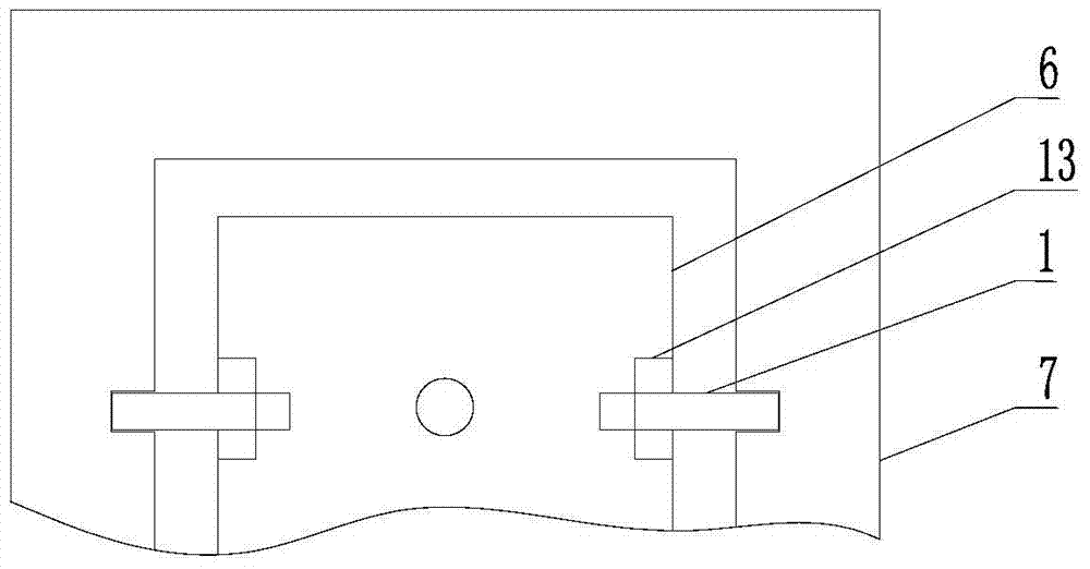 Guide device for counterweight hammer of machine tool spindle box