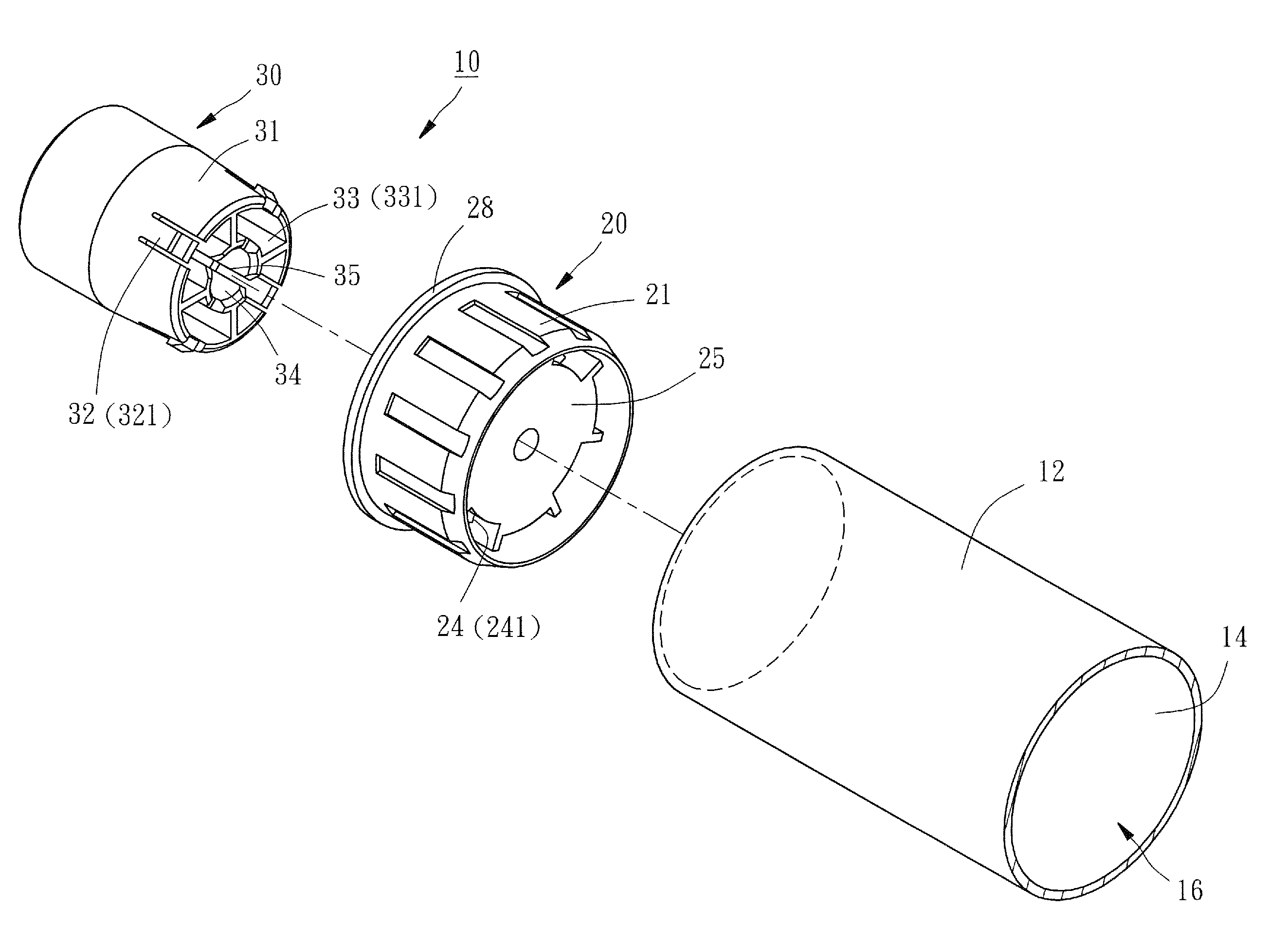 Supporting apparatus for a photosensitive drum