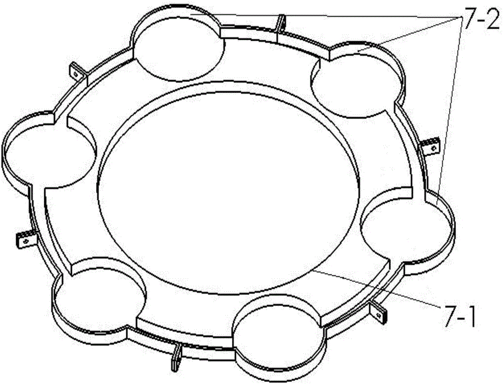 Multilayer water sample continuous and automatic acquisition type deepwater sampling device