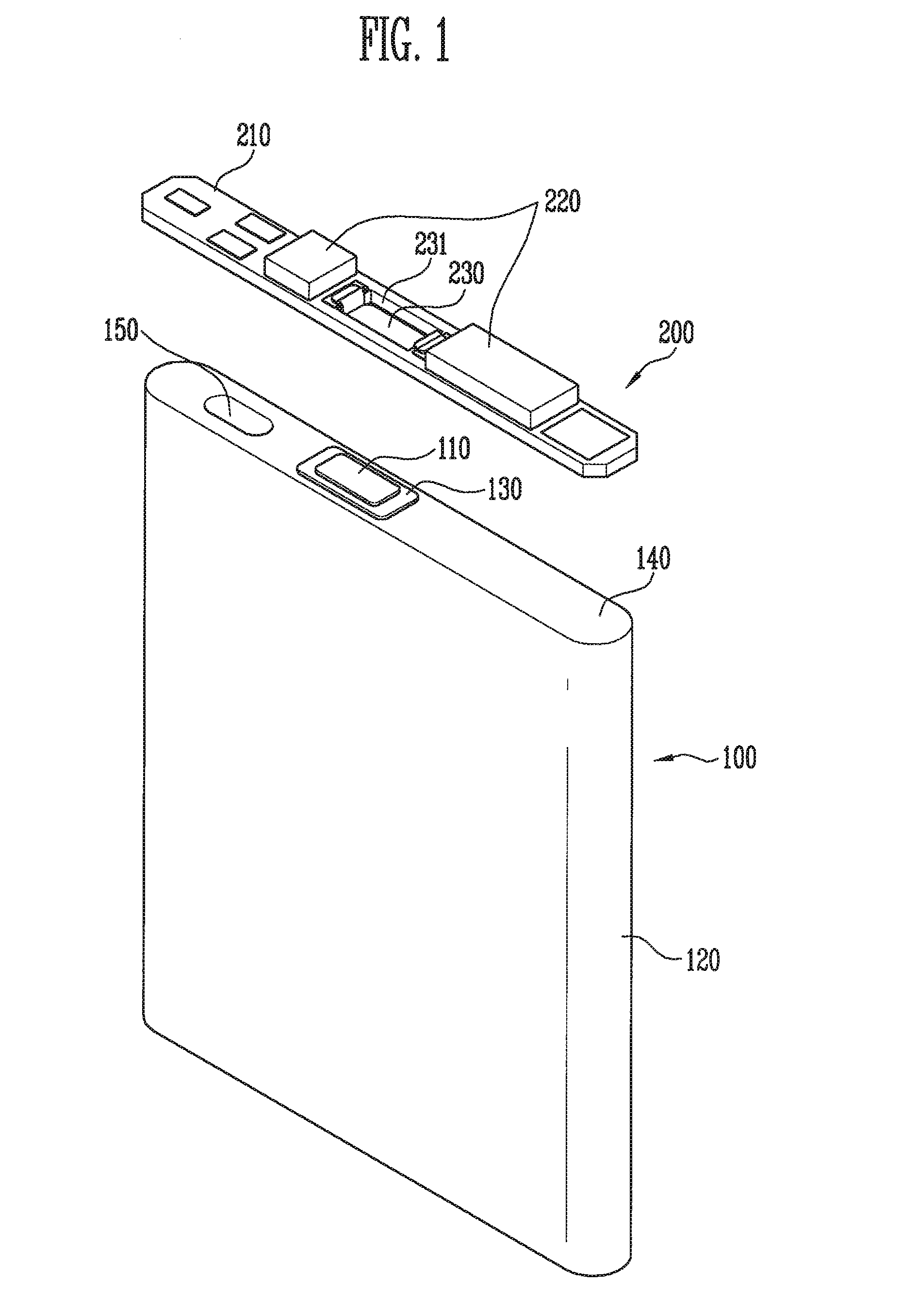 Metal tab and secondary battery using the same