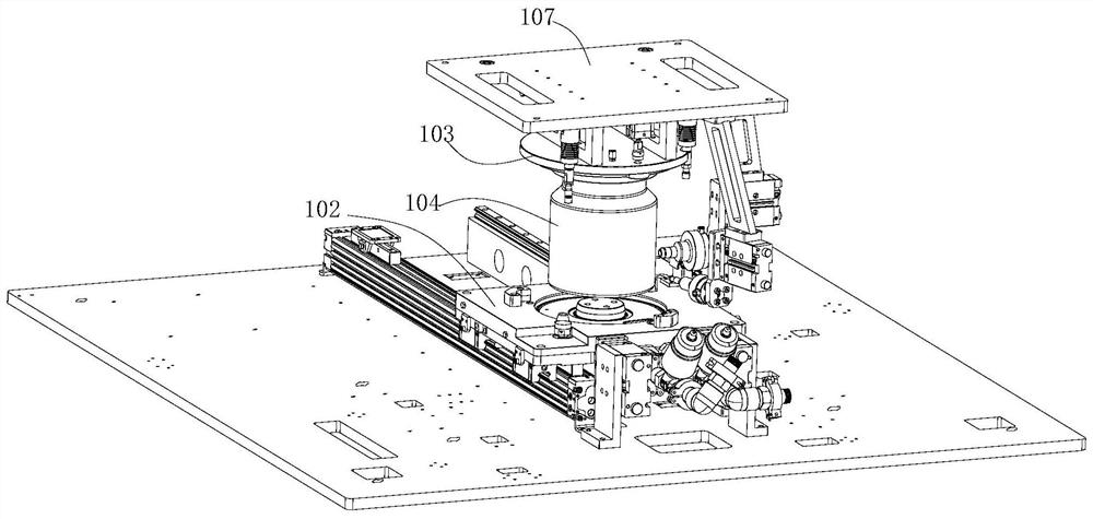 Motor sealing performance testing device and testing method